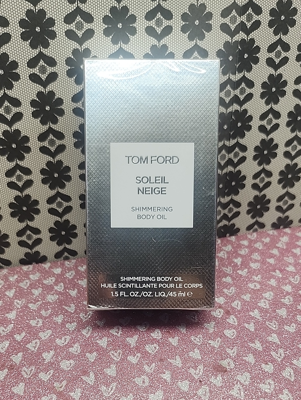 New Sealed TOM FORD Soleil Neige Perfumed Shimmering Body Oil~1.5 oz/45ml